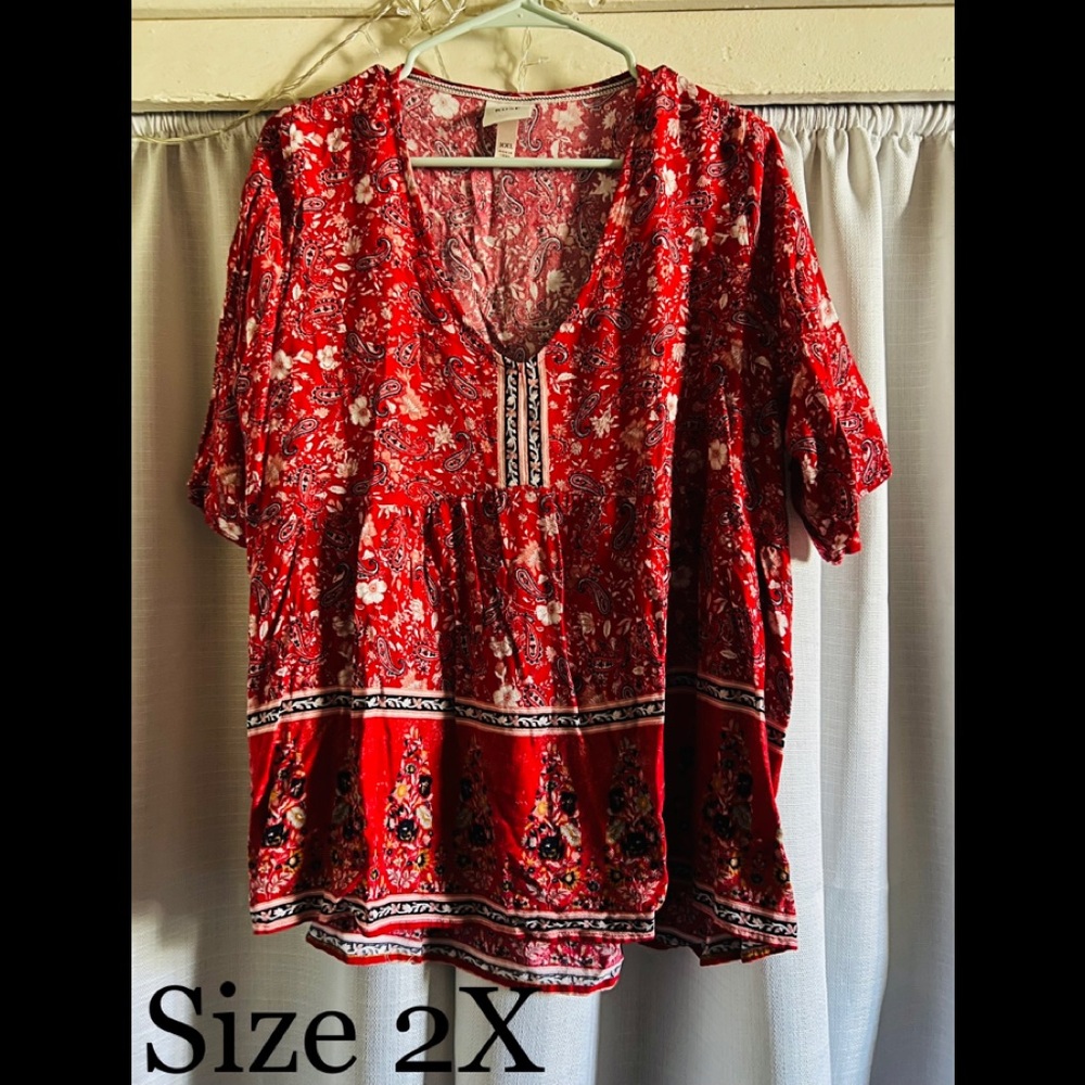 Womens Plus Size Top